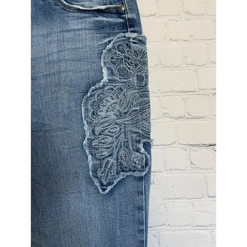 Jessica Simpson Kiss Me Super Skinny Jeans Size 28 - Picture 4 of 6